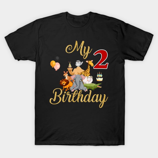 2nd Birthday T-Shirt by franzaled